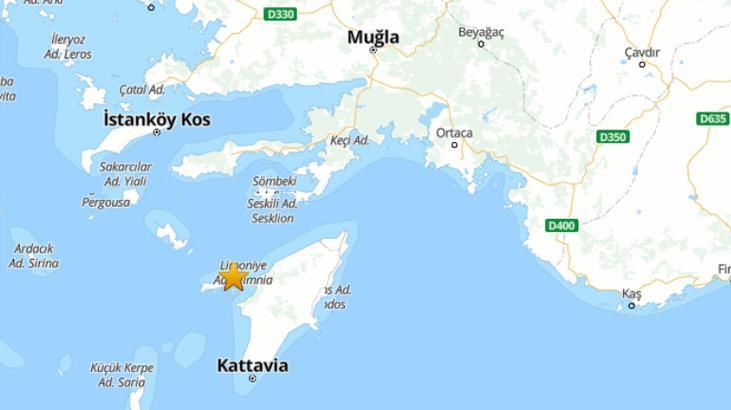 Ege Denizi’nde 4.1 büyüklüğüde deprem