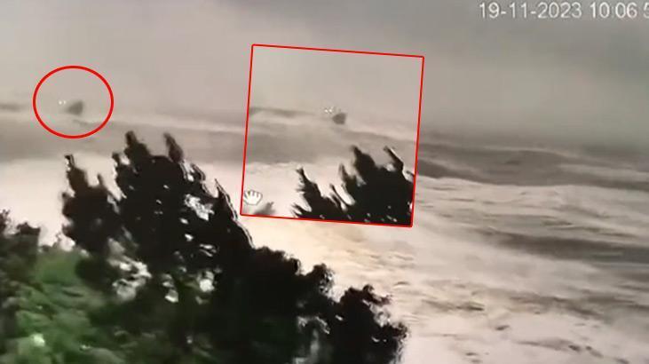 İşte batan geminin son görüntüsü! Bakan Yerlikaya paylaştı