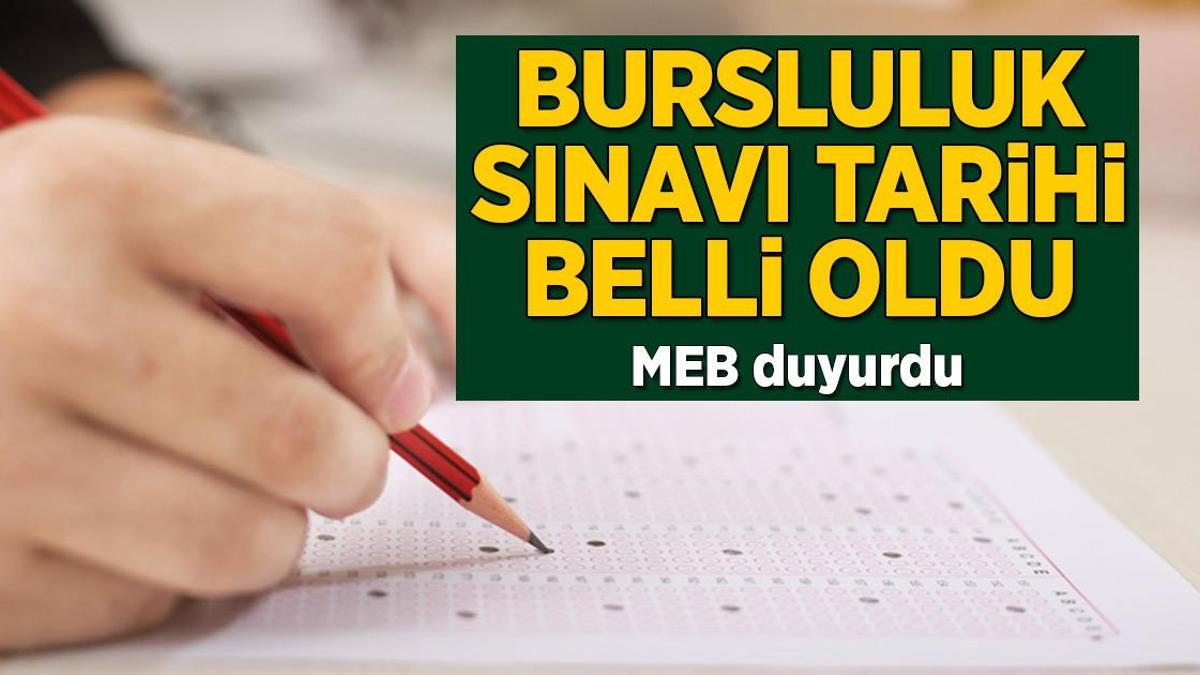 İlköğretim ve Ortaöğretim öğrencileri için bursluluk sınavı (İOKBS) tarihi belli oldu