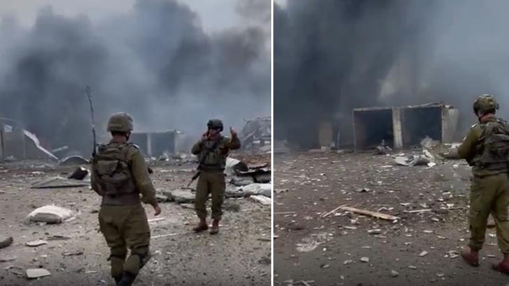 Hizbullah’tan İsrail’e saldırı, karakol yerle bir oldu