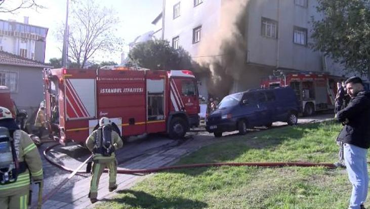 Bağcılar’da korkutan yangın