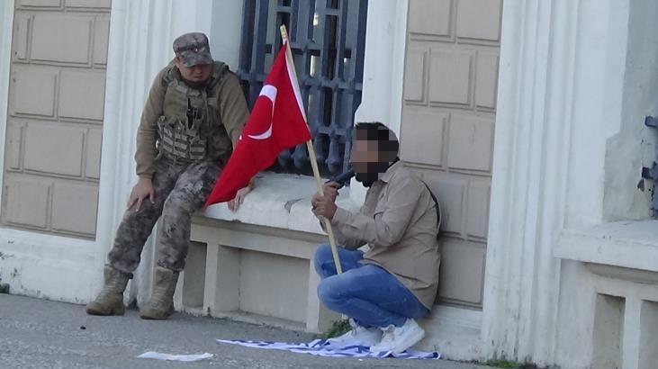 Başında tabanca ile tam üç saat direnmişti! Tutuklandı