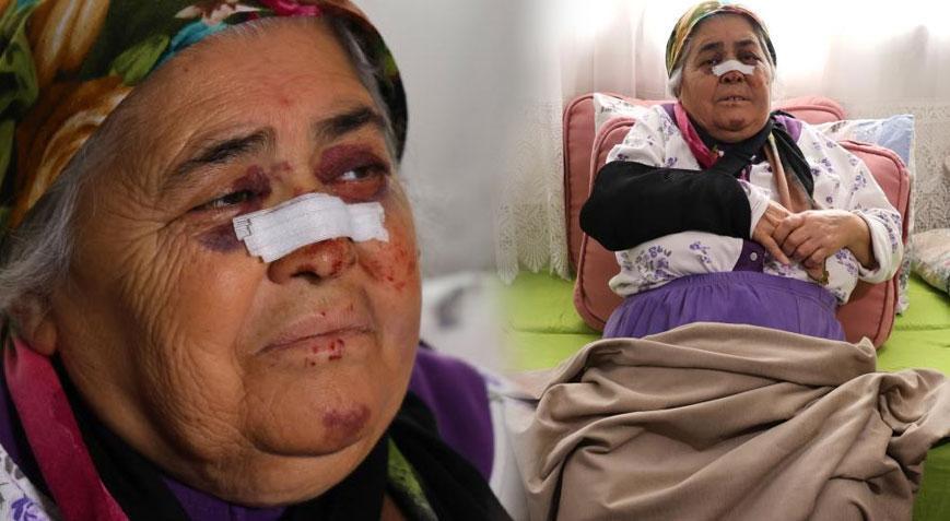 Yaşlı kadın dehşet anlarını anlattı! ‘Yüzüme bakıp kaçtı’