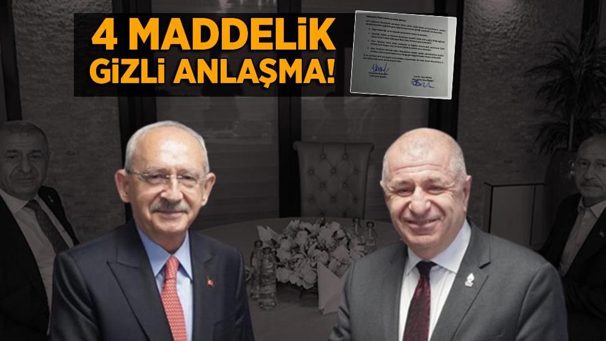 Son dakika…. Ümit Özdağ, Kılıçdaroğlu ile yaptığı ‘gizli protokolün’ tamamını açıkladı: İçişleri ve 2 bakanlık…
