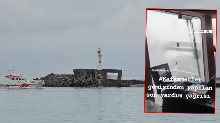Kafkametler gemisinin kaptanından son mesaj: Benim işim bitti