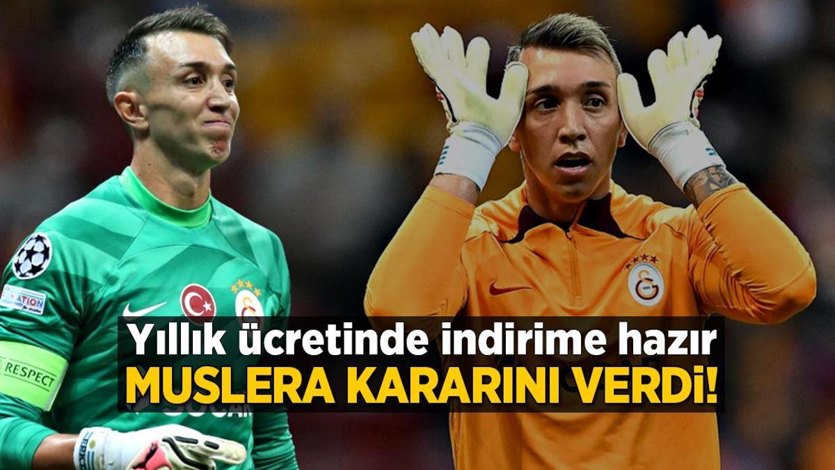 Galatasaray’da Fernando Muslera kararını verdi! İndirime hazır
