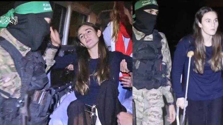 Gazze’deki savaşta son dakika! Esir takasında ikinci aşama, Kassam Tugayları o anların görüntülerini yayınladı