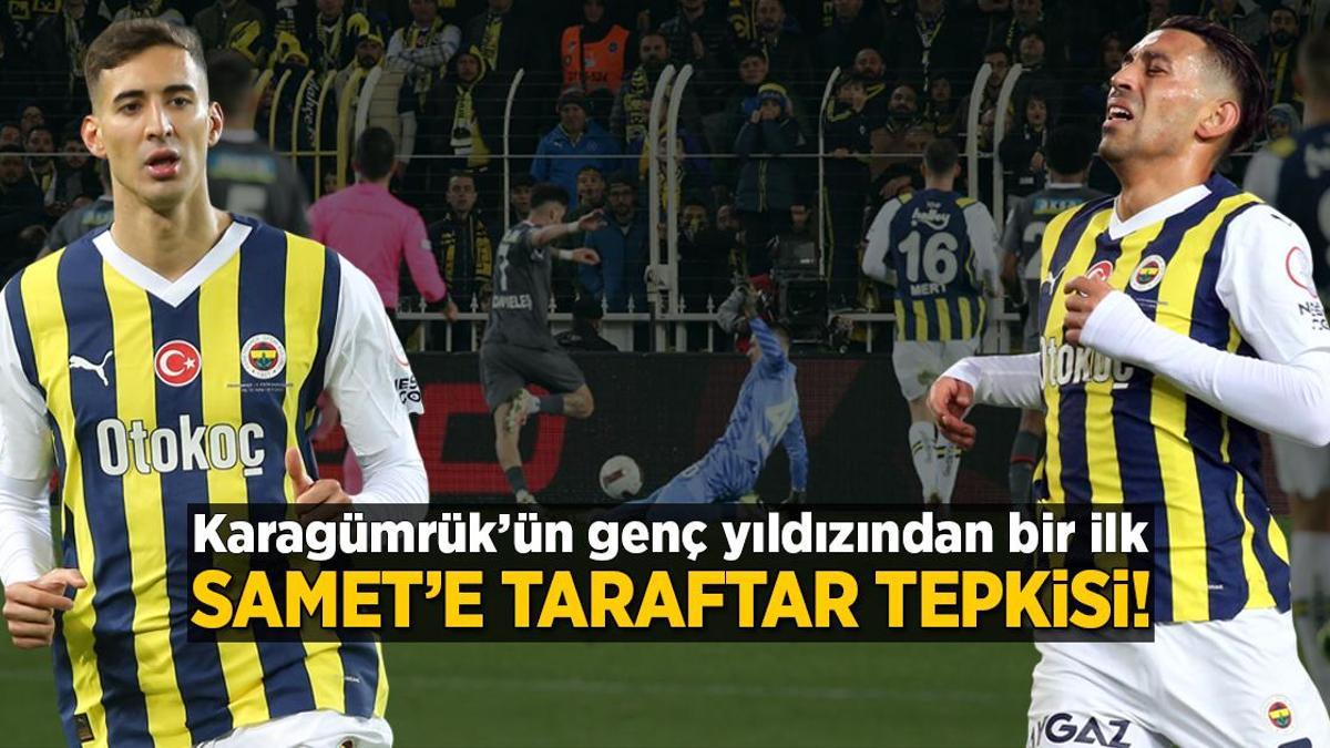 Can Keleş’ten bir ilk! Fenerbahçe taraftarlarından Samet Akaydin’a tepki