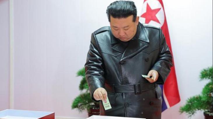 Kim, yerel seçimlerde oy kullandı