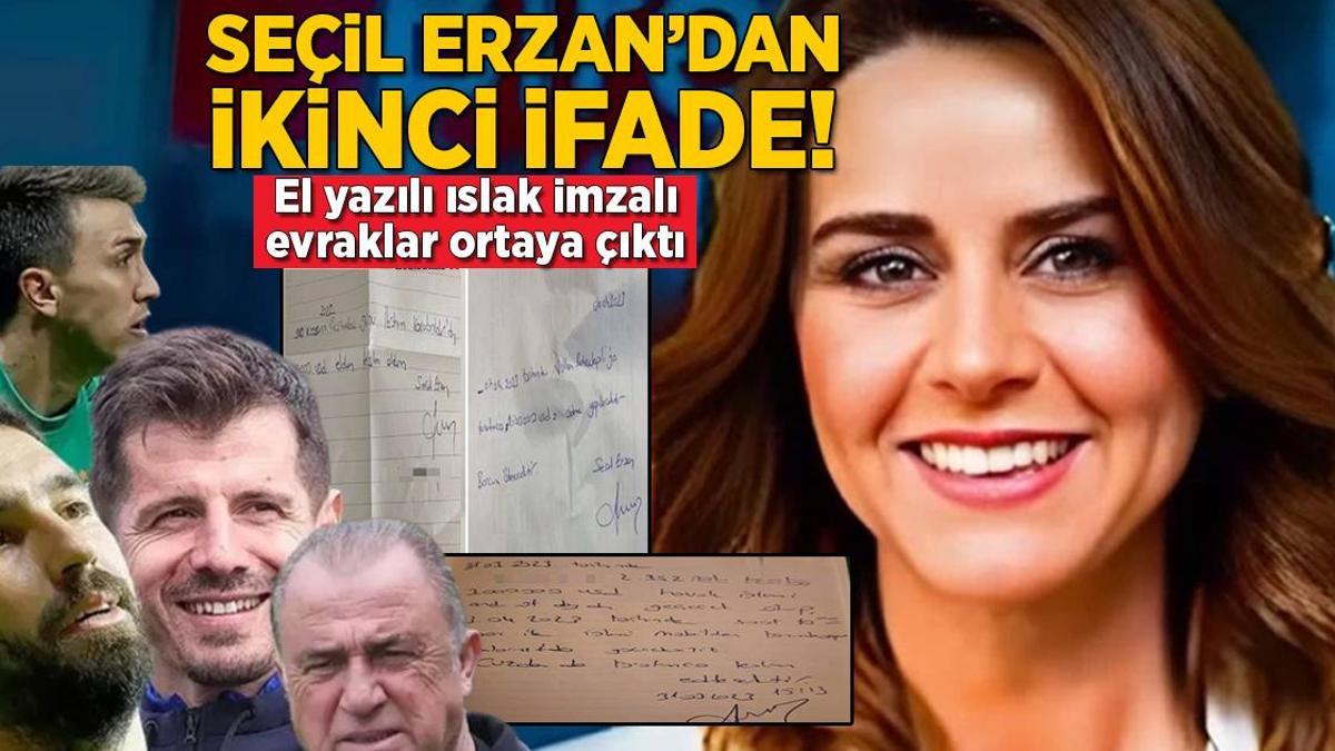 Son dakika… Seçil Erzan’dan ikinci ifade! El yazılı ıslak imzalı evraklar ortaya çıktı