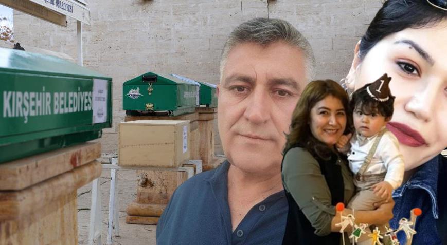 Bir aileyi yok eden kaza! Cenazeler toprağa verildi