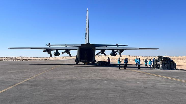 Türkiye Mısır’a indi! Gazze’ye sağlık yardımı