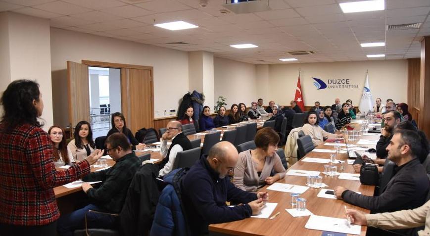 Düzce Üniversitesi’nde TÜBİTAK-1002 atölyesi
