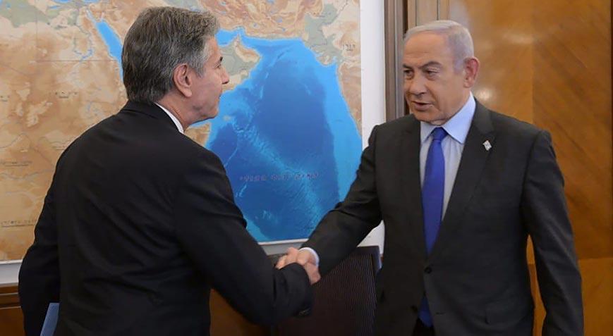 ABD Dışişleri Bakanı Blinken, Netanyahu ile görüştü