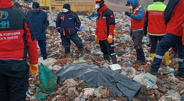 Çöp yığınının altında kalan belediye işçisinden acı haber