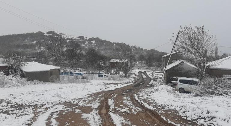 Kar, Balkanlar'dan üzerinden Edirne'ye giriş yaptı!