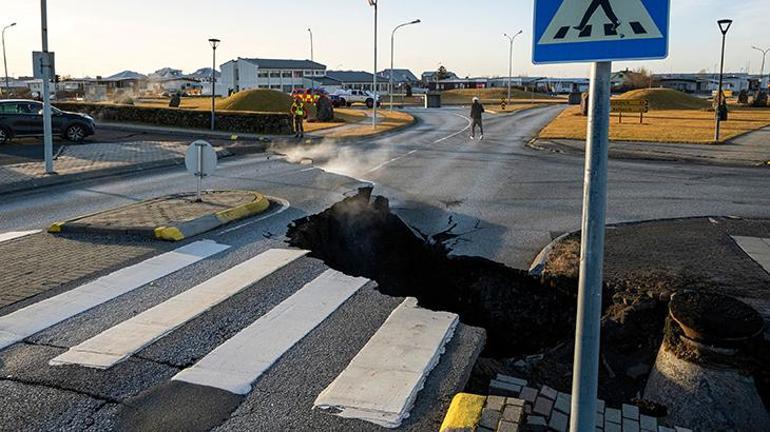 Deprem fırtınasını tahliye emri izledi! İzlanda'da yanardağ her an patlayabilir