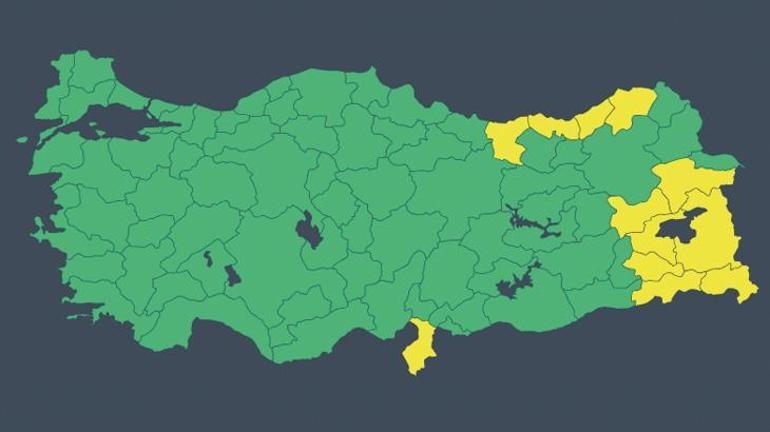 Meteoroloji'den 12 ile uyarı! Kuvvetli şekilde geliyor