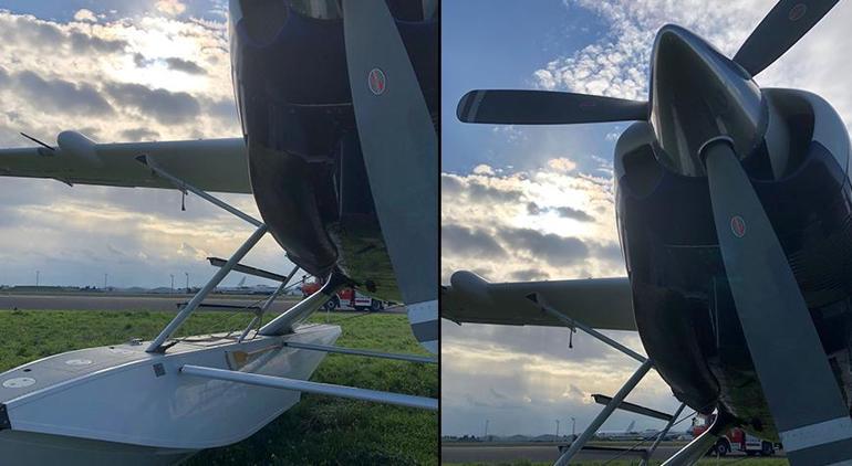 Bodrum'dan İstanbul'a gelen özel uçak, Atatürk Havalimanı'nda pistten çıktı