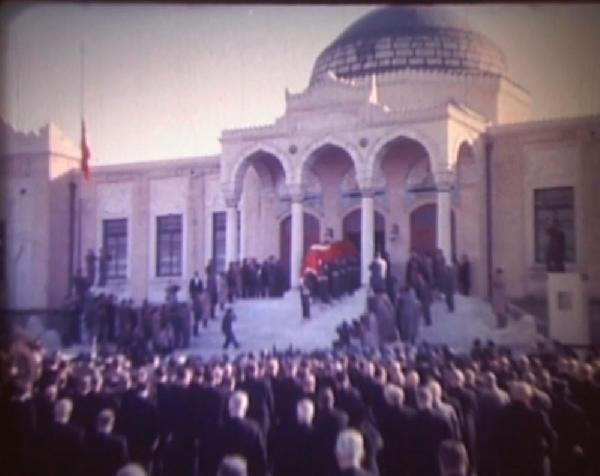 Atatürk'ün naaşının yeni görüntüleri ortaya çıktı! İtalyanlar renklendirdi