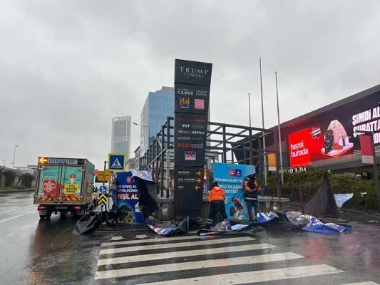 İstanbul’da fırtına etkisi! İBB ekipleri 2 bin 921 ihbara müdahale etti