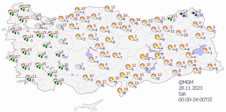 Son dakika... Kar, fırtına, kuvvetli yağış bir arada! İstanbul, Ankara ve İzmir dahil 64 kente uyarı