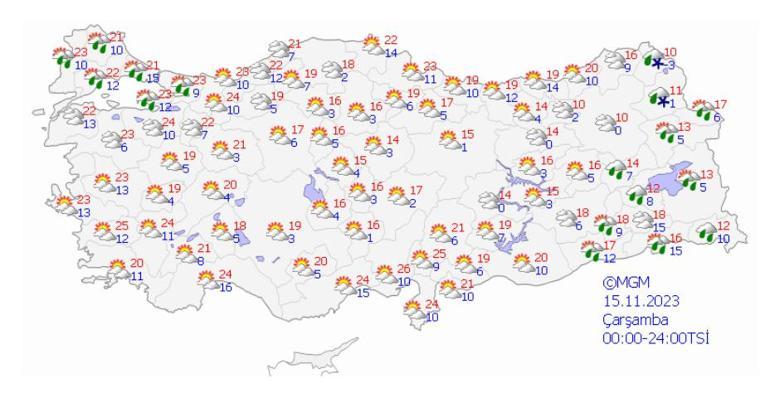 Meteoroloji tek tek saydı: 13 il için uyarı! 'Kuvvetli geliyor'