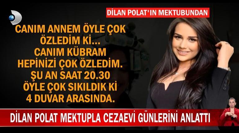 Dilan Polat mektupla cezaevi günlerini anlattı! Hep iyiyim iyiyim diyorum da hiç iyi değilim