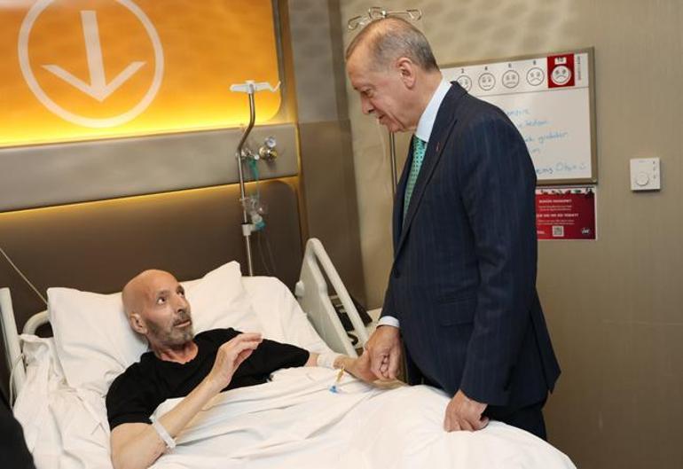 Cumhurbaşkanı Erdoğan'dan hastane ziyareti