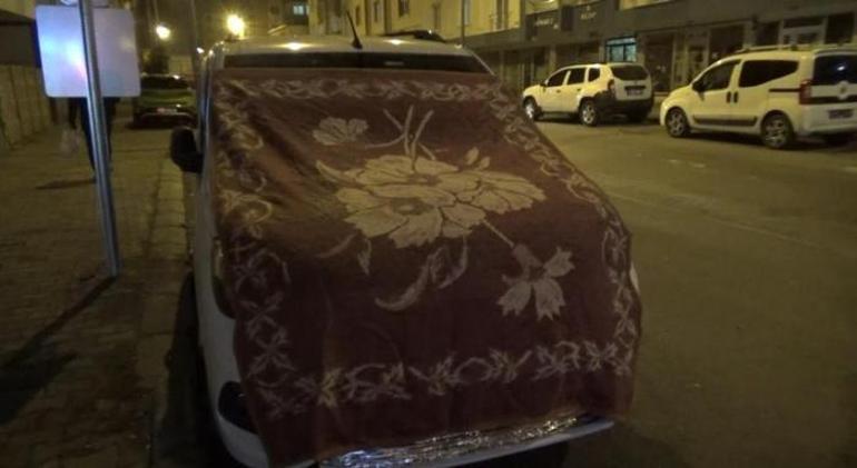 Hava sıcaklığı eksi 15 dereceye kadar düştü! Araçlar için böyle önlem aldılar