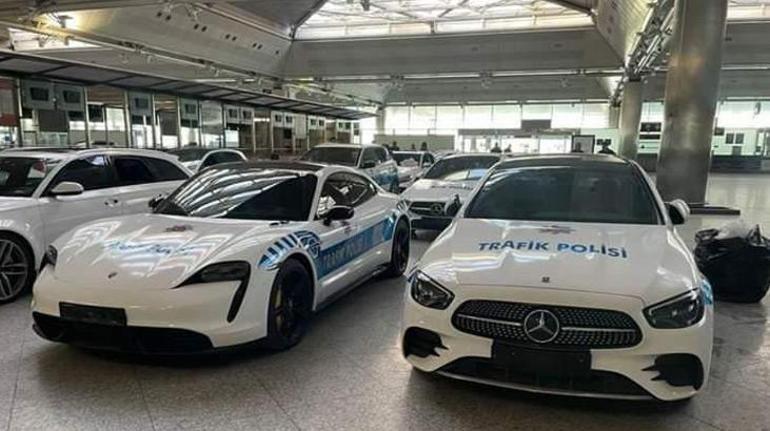 Polise verilen lüks araçlar İstanbul sokaklarında