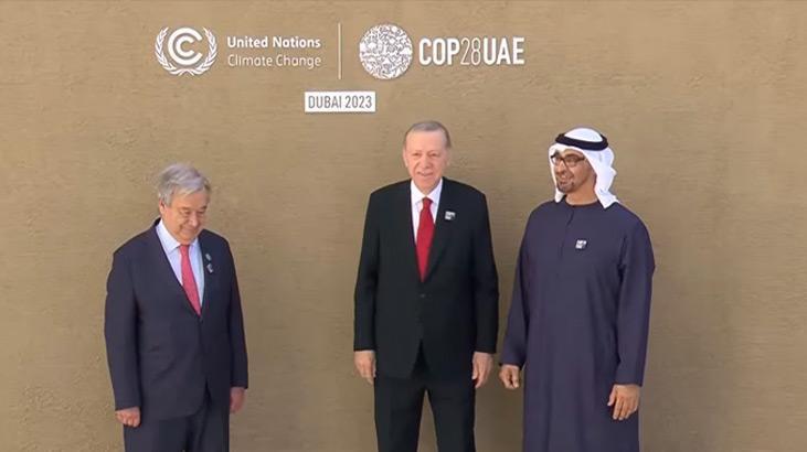 Cumhurbaşkanı Erdoğan Dubai’de İklim Zirvesi’ne katılıyor