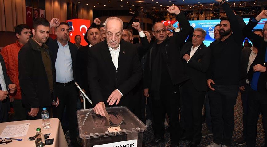 Ergün Atalay yeniden TÜRK-İŞ Genel Başkanlığı’na seçildi