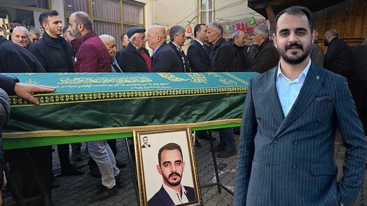 Trafik kazasında hayatını kaybeden AK Parti Gençlik Kolları Başkanı’na veda