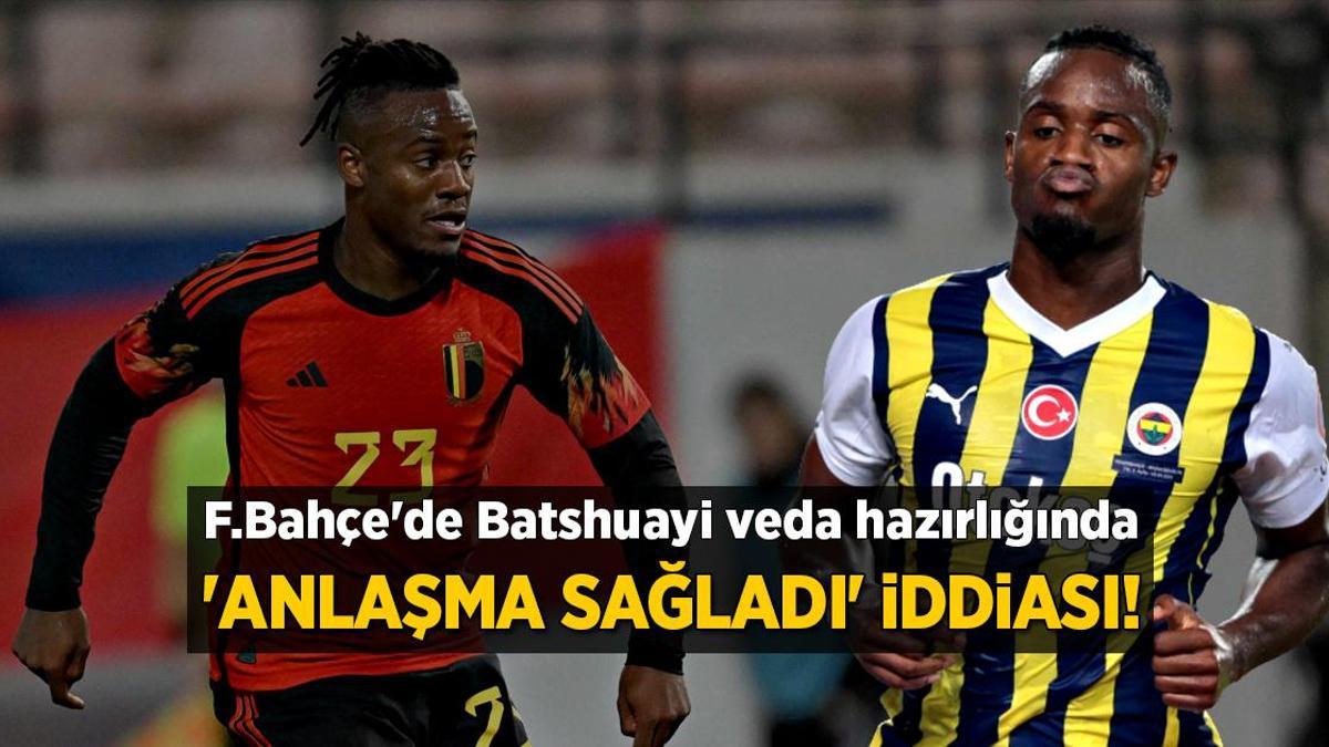 Michy Batshuayi veda hazırlığında! Transfer için anlaşmaya vardı