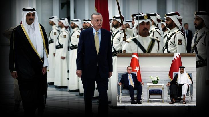 Erdoğan’dan Katar’da önemli temaslar! Gündem Gazze ve yeni anlaşmalar…