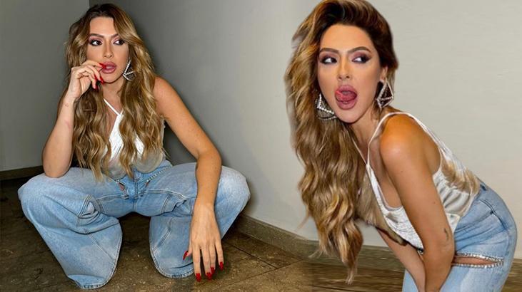 Hadise’ye yorum yağdı! ‘Yerleri silerken köşede sıkışan ev hanımı pozu’
