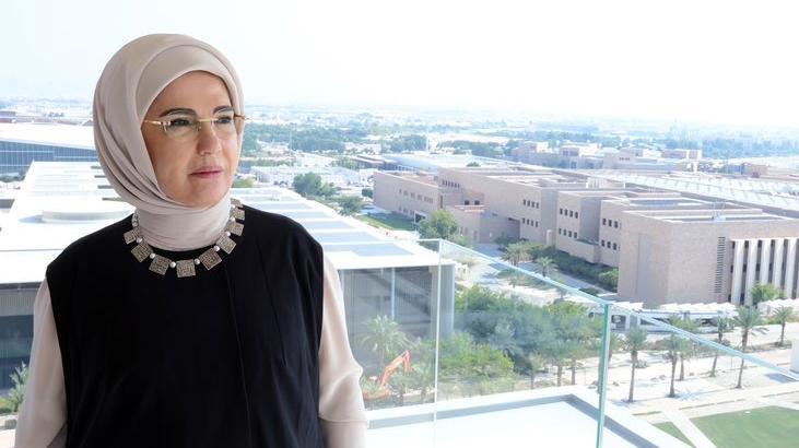 Emine Erdoğan’dan Katar mesajı