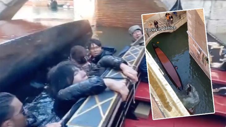 Turistlerin ‘selfie’ yarışı kötü bitti! Alabora oldular