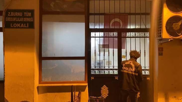 Zeytinburnu’nda Tüm Giresunlular Derneği’ne silahlı saldırı