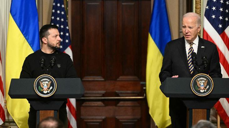 Biden ve Zelenskiy’dan ortak açıklama! ABD’den Ukrayna’ya dev yardım