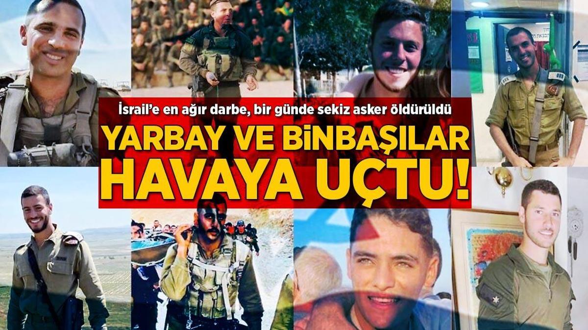 İsrail ordusuna en ağır darbe! Bir günde sekiz asker öldürüldü, yarbay ve binbaşılar var