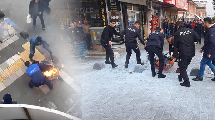 Tokat’ta kendini ateşe veren seyyar satıcıya ilişkin belediyeden açıklama