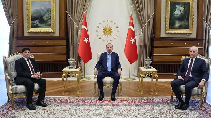 Cumhurbaşkanı Erdoğan, Akile Salih’i kabul etti