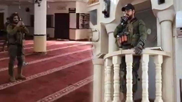 İsrail askerlerinden skandal! camide Yahudi duası okudular