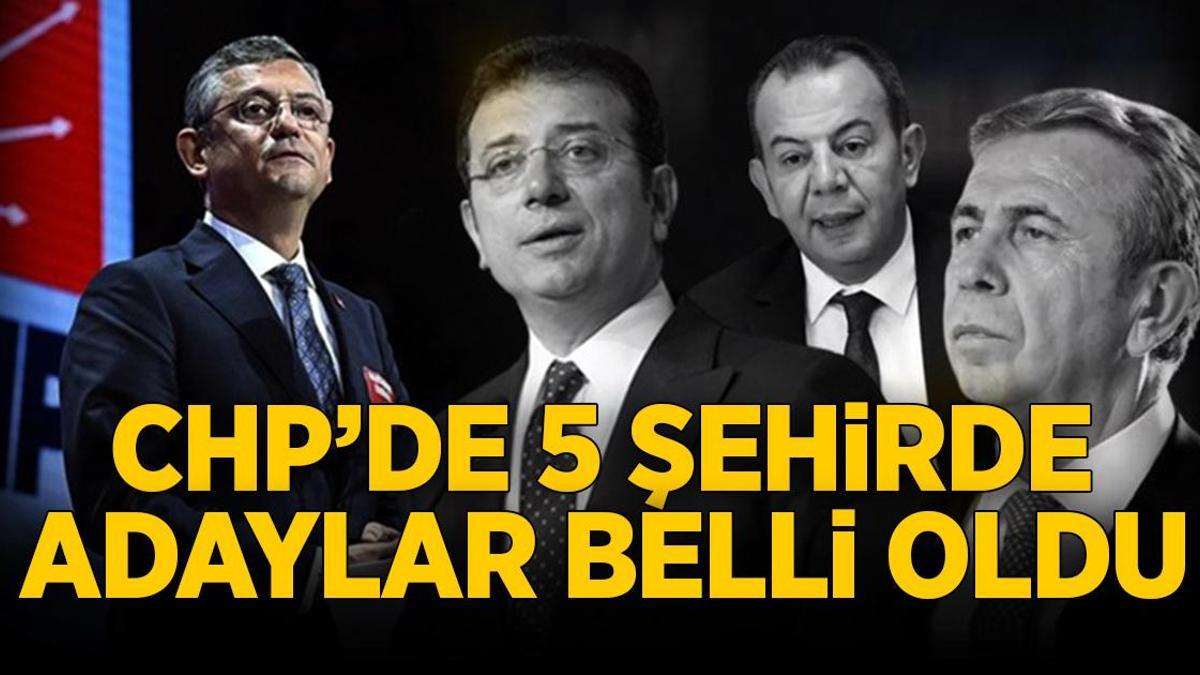 Son dakika: CHP’nin İstanbul ve Ankara adayları belli oldu! Tanju Özcan kararı