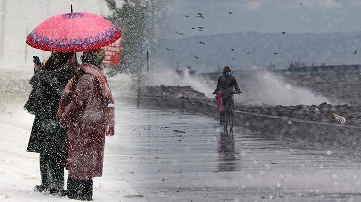 Son dakika… Meteoroloji’den İstanbul ve İzmir dahil 17 kentte uyarı! Kar, sağanak, fırtına…