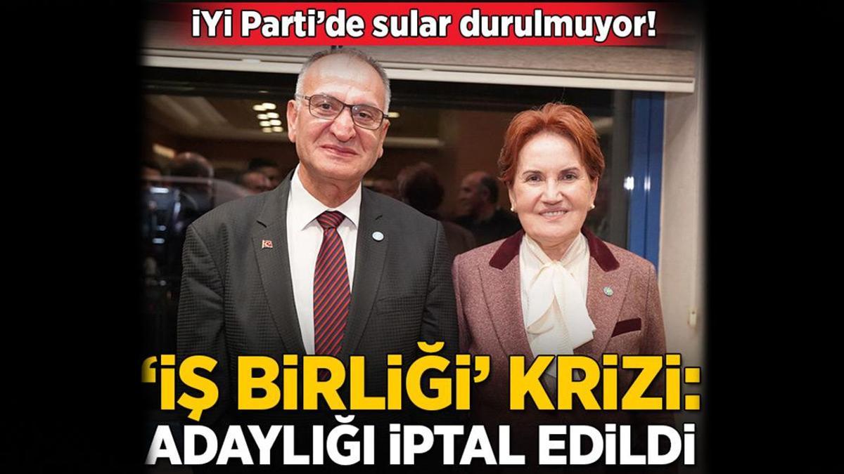 Trabzon’da İYİ Parti’de ‘iş birliği’ krizi! Başkan adaylığı iptal edildi