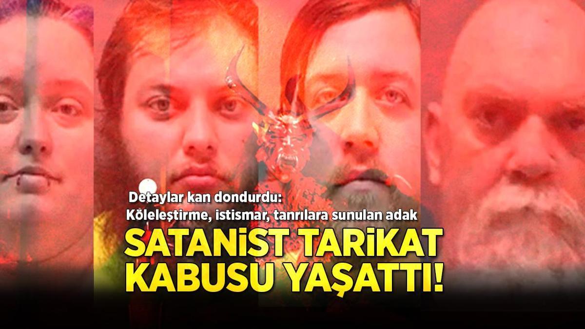 Satanist tarikat kabusu! Kan donduran istismar