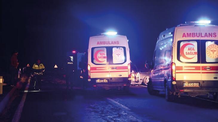 Nevşehir’de alkollü sürücü kazaya sebep oldu! 8 yaralı